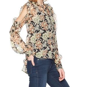 The Kooples Floral Top Size 0
